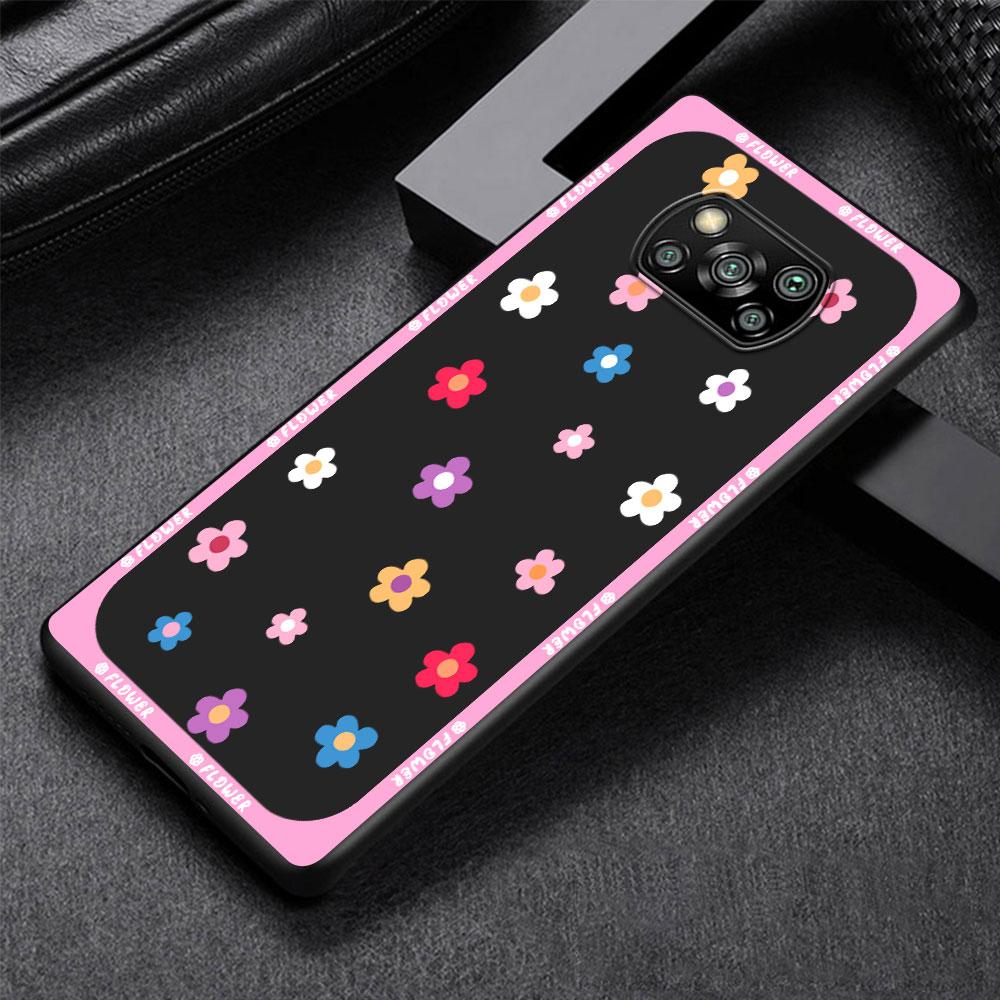 

Красочный Милый Чехол с Принтом Волны и Точек для Xiaomi Poco M5s X3 NFC X5 F3 M4 M3 Pro Черный Силиконовый Мягкий Чехол для Телефона Coque Xiaomi Poco X5