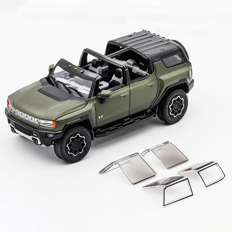 GCD 1:64 Hummer EV SUV Alloy Car Diecasts & Toy Vehicles Car Model Miniature Scale Model Car Toys For Children