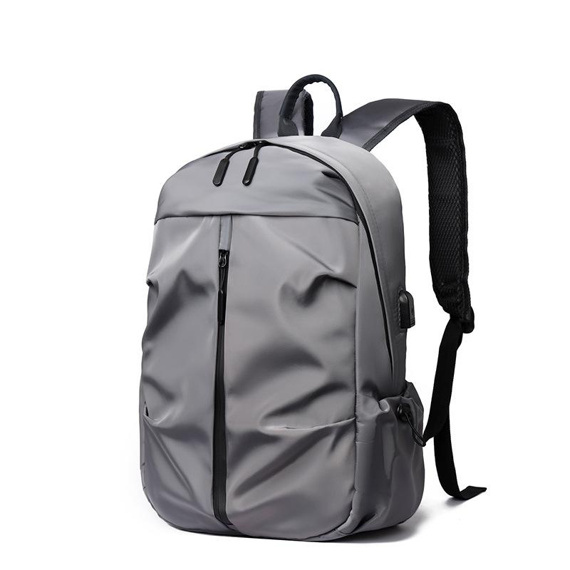 Schoolbag1011 Simple Casual Atmospheric Large Capacity Backpack Men's Business Computer Bag Tide Outdoor Travel Backpack