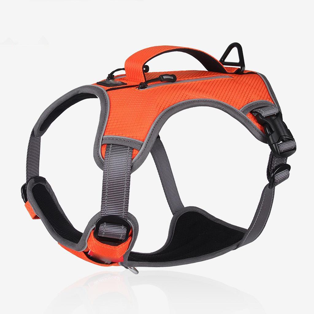 Dog Chest Bomb-Proof Safety Leash for Medium Large Dogs Outdoor Walking Training Gear
