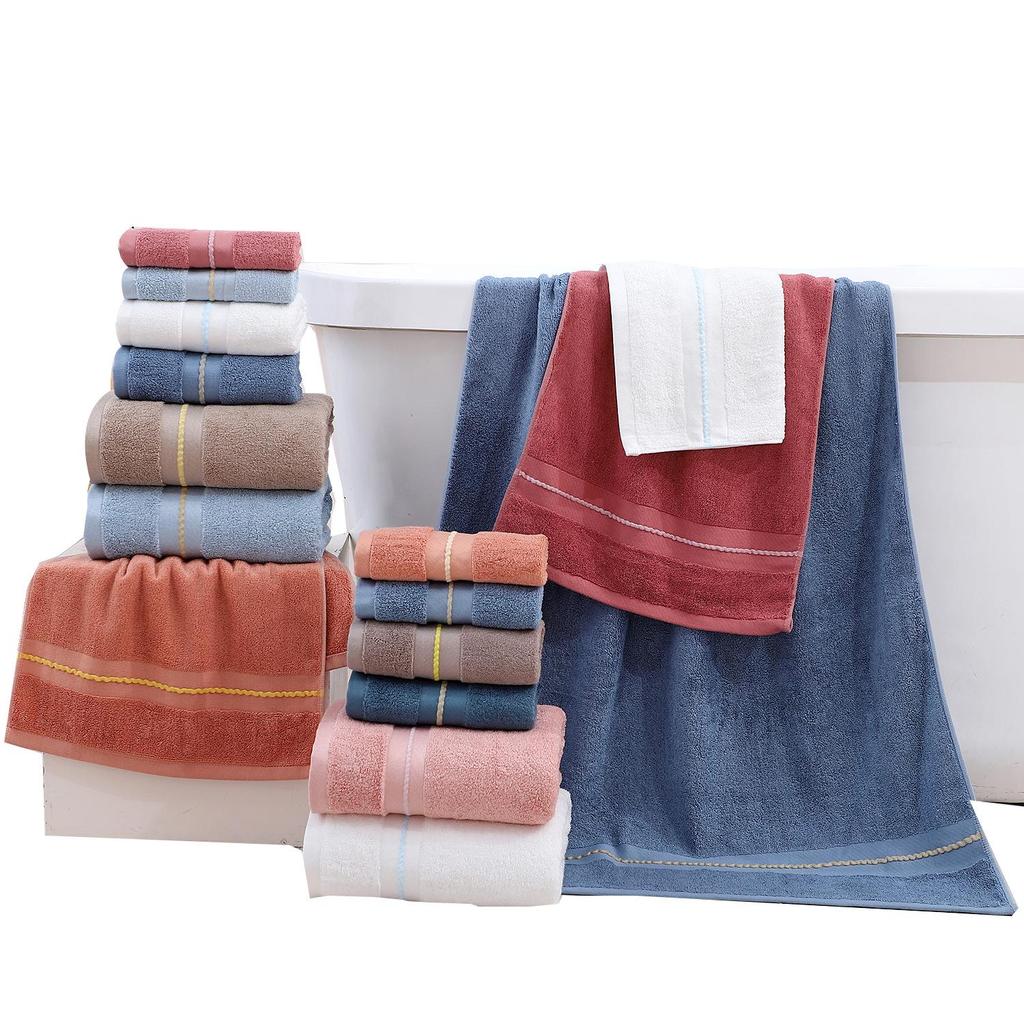 Bamboo Fiber Thick Bath Towel - Water Absorbent, Shed-Resistant, Perfect Adult Gift, Large Size