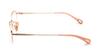 Chloe Eyeglass Frames CH0044OJ 002 Pink Gold Women's
