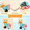 3D Children Wooden Puzzle Embedded Cartoon Animal Jigsaw Puzzles 2 In 1 Animal Cognition Early Learning Puzzle Set
