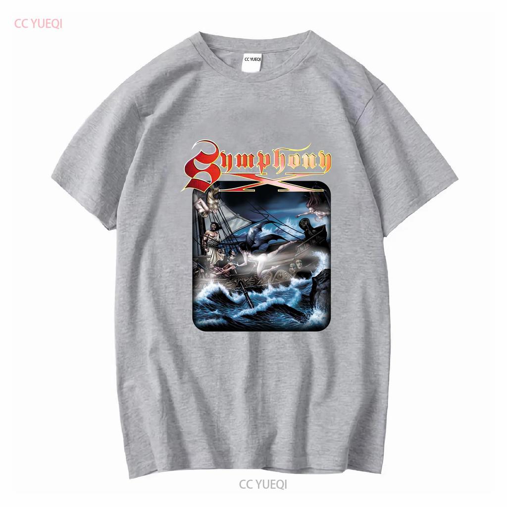 Vintage 2005 Symphony X T Shirt Large Gigantour Vintage Washed Unisex Fashion Streetwear Homme Versatile Casual Stretched