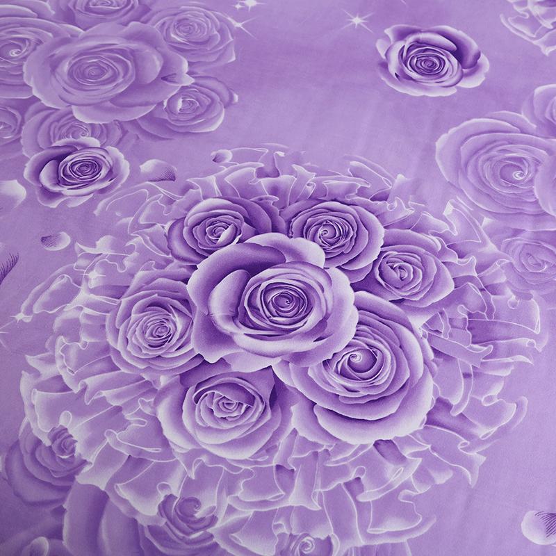 Floral Style Bed Skirt Women/Girls Room Bedspread Skirt Style Bedsheet Falda De Cama Home Bed Cover (Pillowcase Need Order)