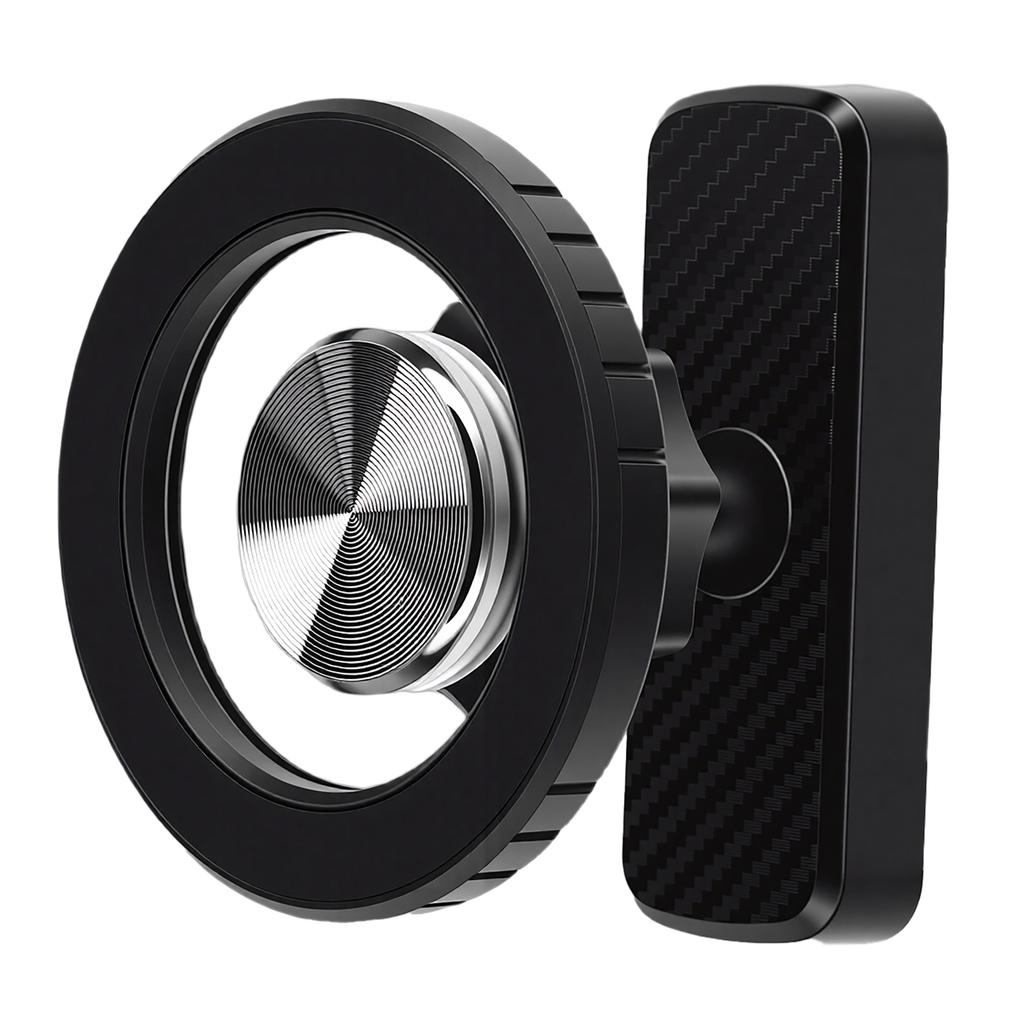Dual Magnetic Phone Holder 360 Degree Rotation Multi Angle Adjustment Strong Magnetic Phone Mount for Cart Gym