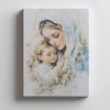 Mother With Child - Picture of the Virgin Mary with Child Mother With Child - Picture of the Virgin Mary with Child, 40X50 Cm, Frameless, Matte Paper 2
