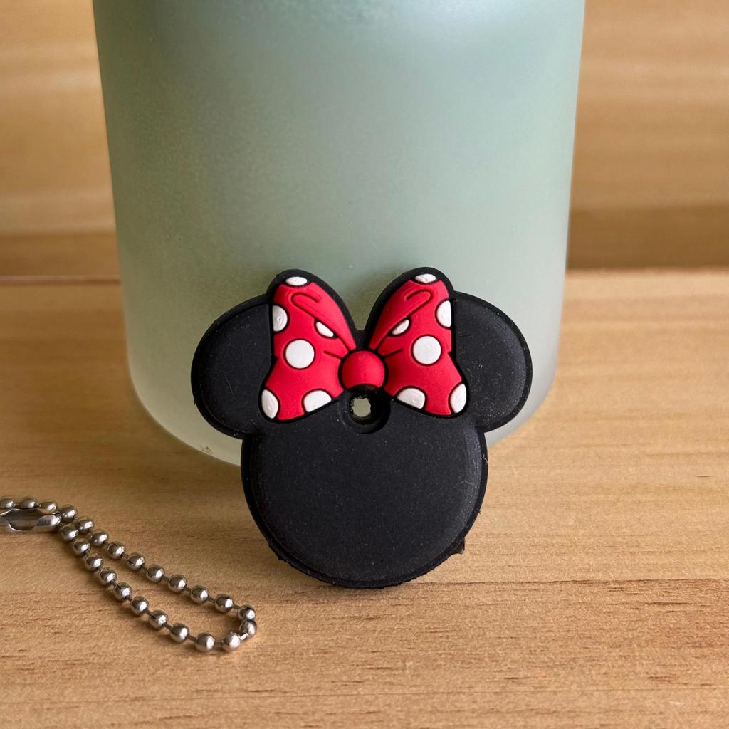 New Stitch Minnie Key Chains Spider Cartoon Keychain Cat Key Cover Caps Car Keychain Key Ring Holder Women