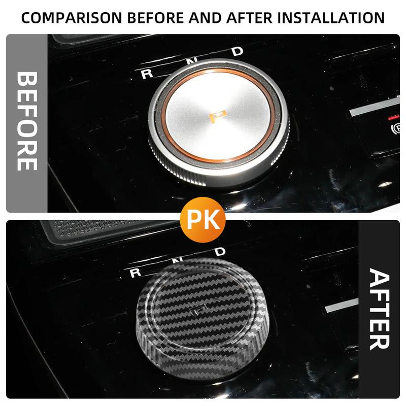 Für MG4 EV MG 4 ELECTRIC 2024 Parkknopf Abdeckung Schalthebel Dekorationsaufkleber Kappe Schutz Zubehör