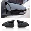 For 2014- Toyota Corolla Sedan Gloss Black Rearview Mirror Side Cover Trim