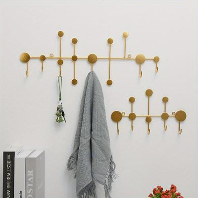 Skandinavische kreative Haken Schlüsselbrett Eingangsbereich Wandbehang Lagerung Kein Stanzen Dekorative Umkleidekabine Wandgarderoben