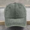 Washed and Made Old Soft-top Baseball Cap, Four-season Big Head Circumference Men's Hat, European and American Style Casual Fan Women's Hat Versatile