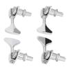 2R 2L Bass Guitar Tuning Peg Zinc Alloy 20:1 Gear Ratio Open 4 String Bass Machine Head Set