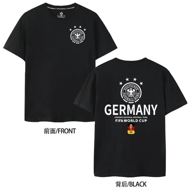 2026 World Cup Germany France Brazil Soccer Fan T Shirt Unisex Cotton Short Sleeve Supporter Tee