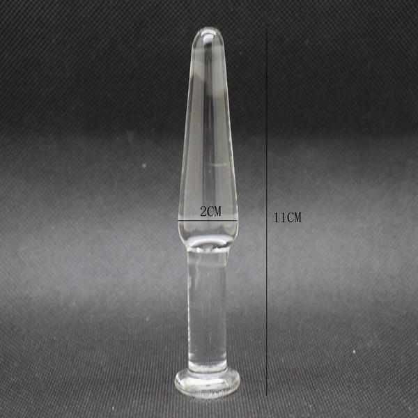 Mini Clear Glass Crystal Stick
