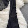 Sexy French sle Retro V-neck Knit cardigan Women Spring/Summer Thin Sunscreen Cover Up Short Long sleeve Bell Sleeve Top