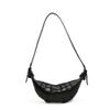 Retro Horn Bag Women's New Autumn and Winter Tide Fashion Saddle Bag Versatile Single Shoulder Messenger Bag Dumpling Bag