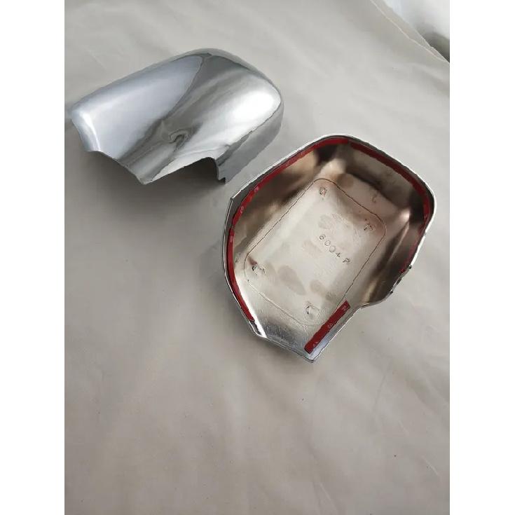 2PCS Car Chrome Plated Rearview Accessories Door Mirror Cover Trim Paste Style For Toyota Yaris Vitz 1996 1997 1998 1999 2000