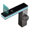 Intelligent LED Bathroom Faucet Digital Temperature Display Hot Cold Mixer Tap Simple Installation for Basin Sink