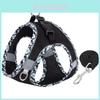 Pet Dog And Cat Reflective Breathable Harness With Adjustable Leash For Walking And Training