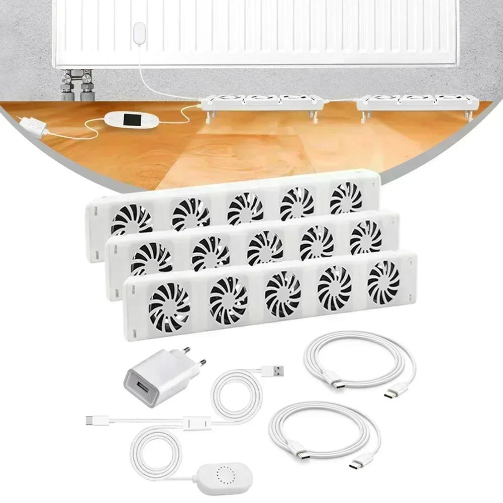 For Improved Air Circulation Ventilator Fan Energy-efficient Fan Heater Flame Retardant Sustainability Automatic Thermostat