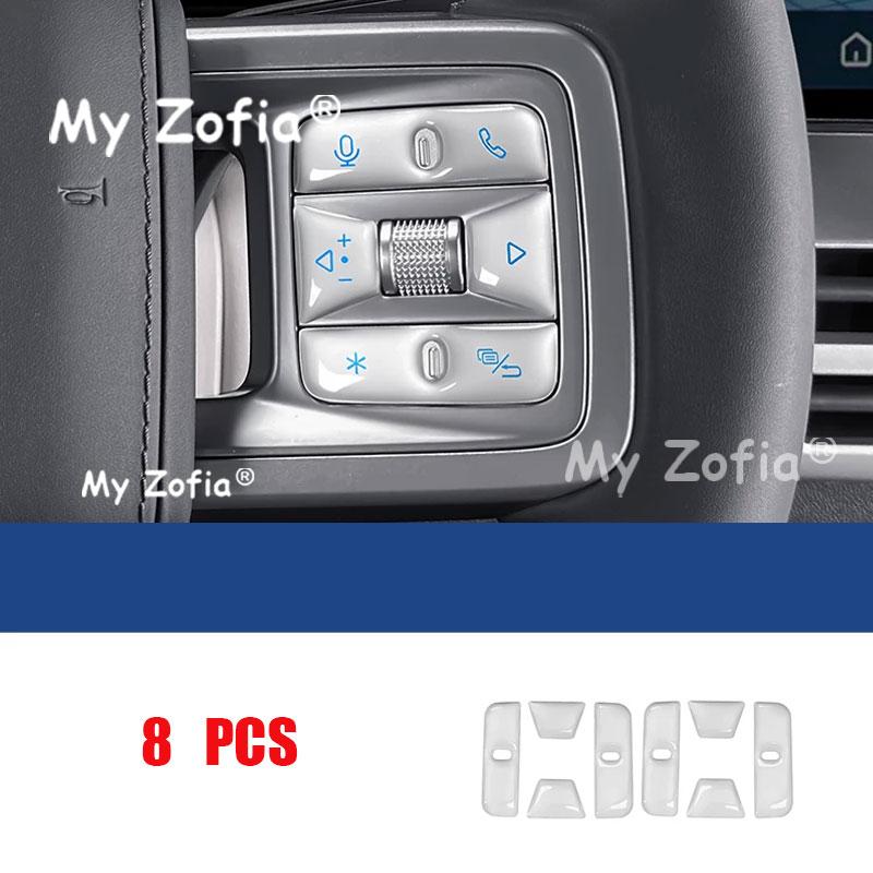 Car Steering Wheel Dripping Glue Button Protective Sticker Cover Trim Accessories For BYD Ti7 Leopard Titanium 7 2025 2026