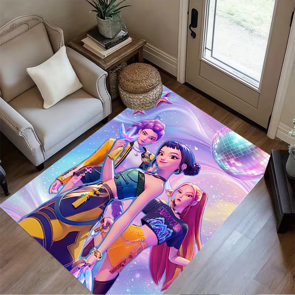 Colorful Bubbles Friendship Carpet Perfect for Outdoor Decorate Room Hallway Study Room Anti-slip Rug Office Home Decor Wedding Party Gift