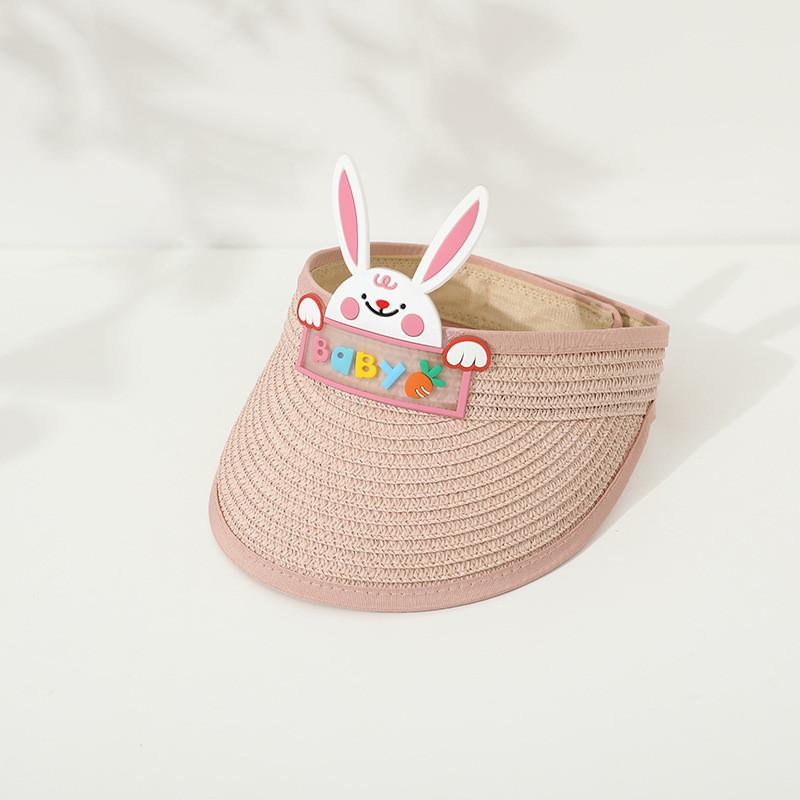 Cute Baby Sun Hat Infant Sunscreen Hat Children Straw Hat Summer Beach Cap