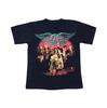 Aerosmith Band - Get Your Wings T-Shirt Classic Black Unisex