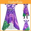 Fantasia de Cosplay Elegante e Encantadora de Descendentes 3 Mal para Meninas Adultas Perfeita para o Halloween
