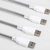 2 PCS 28 LEDs PC USB LED Table Lamp Adjustable Reading Book Light With Switch Night Lights Charging Flexible For Study Lightings