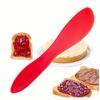 Coltello Spalmabile Multiuso, Coltello Spalmabile Antiaderente, Spalmabile in Plastica, Raschietto per Crema per Torte, Perfetto per Formaggi Morbidi