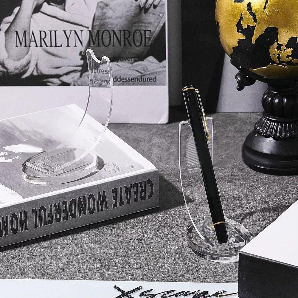Multifunctional Creative Acrylic Pencil Display Stand Makeup Brush Holder Pen Holder Display Holder