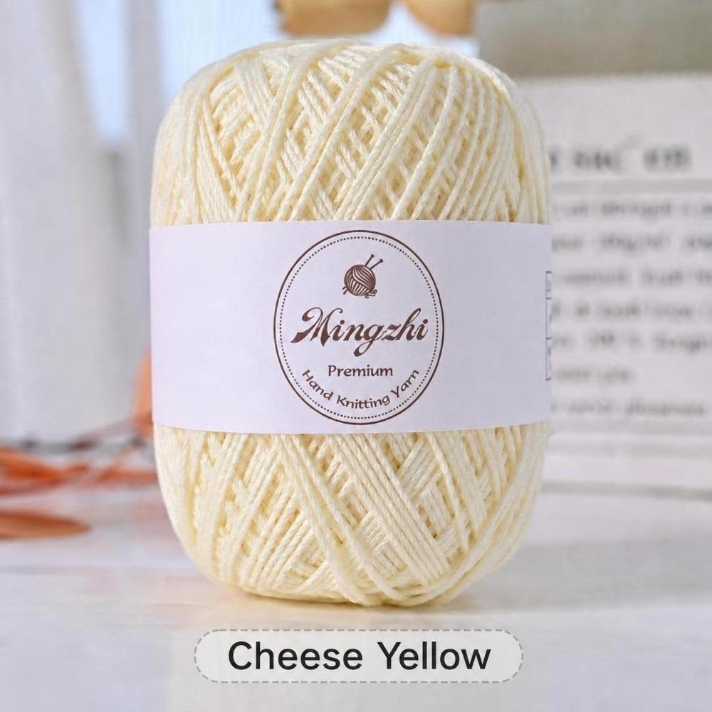 Blended Fiber Hand Knitting Yarn 1.2mm Crochet Yarn Durable Organza Yarn Bags Hats Baskets