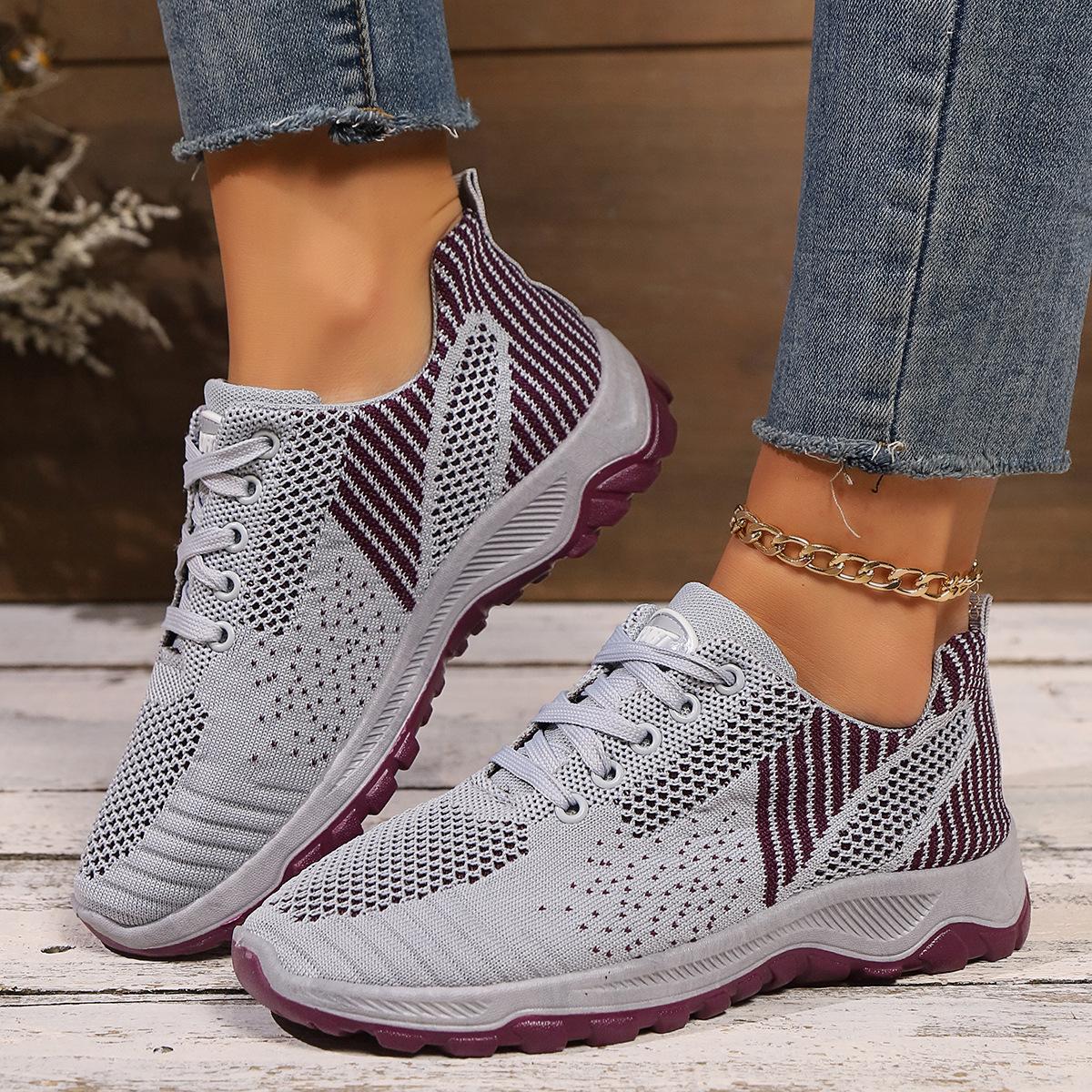 

Повседневные Летние Кроссовки для Бега Противоскользящие Дышащие Сетчатые Спортивные Туфли Теннисные Женские Тренд 2024 Женские Кроссовки Пара 41