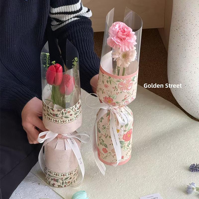 DIY Carnation Bouquet Shaping & Wrapping Tool Kit