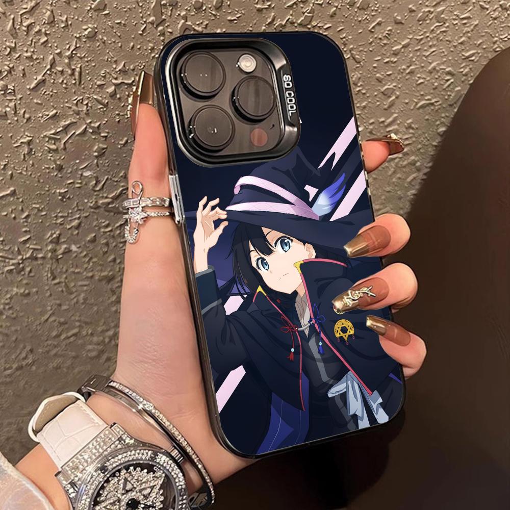 Wandering Witch Saya Phone Case for iPhone 17 16 15 14 13 12 11 X XR XS Air Pro Max Plus Black Colorful Silver Cover