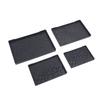4PCS Plastic Serving Tray Lightweight Multifunction Rectangular Fruit Trays Serving Platters Set
