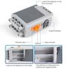 5pcs Power Functions Battery Box XL M Motor IR Receiver Controlled Set for LEGO