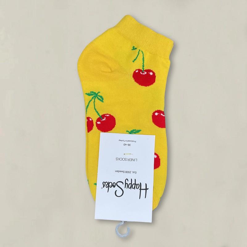 Happy Socks Womens Ankle Cartoon Cute Cotton Low Cut Colorful Casual