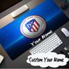 Custom Name Mouse pad Atletico Madrid Crest Mouse pad, Gaming Mouse Pad, keyboard pad, Desk Decor for computer notebook Fan Birthday Gift