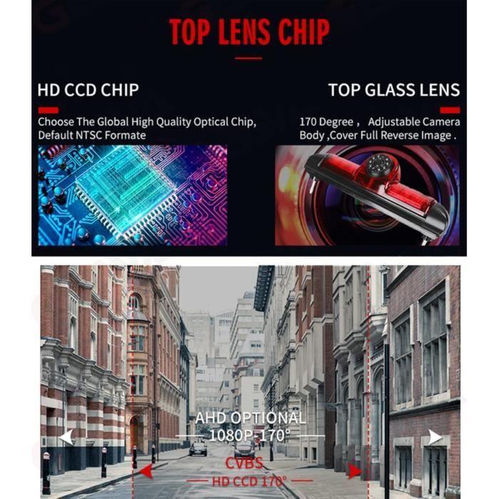 Caméra de recul feux stop pour Citroën Jumper III Fiat DUCATO X250 Peugeot Boxer III