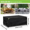 Outdoor Chair Covers Oxford Fabric Protector Outdoor Sofa Chair Dust Covers Waterproof For Home Hotel Porch Beach House Poolside