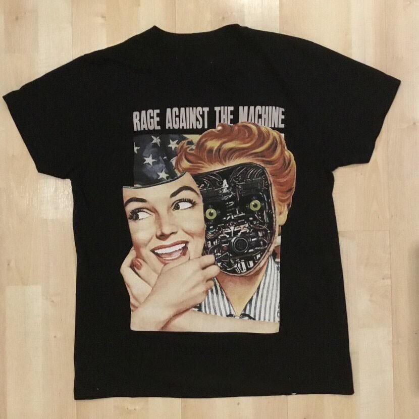 Rage Against The Machine Behind The Scene Machine Tour Shirt BL317 Unisex T-Shirt XXXXL
