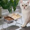 Neck Protection Pet Feeder Anti-flip Dog Food Bowl Durable Cat Elevated Bowl  Outdoor