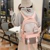 New junior high school schoolbag college student college casual simple backpack fashion trend middle school student shoulder
