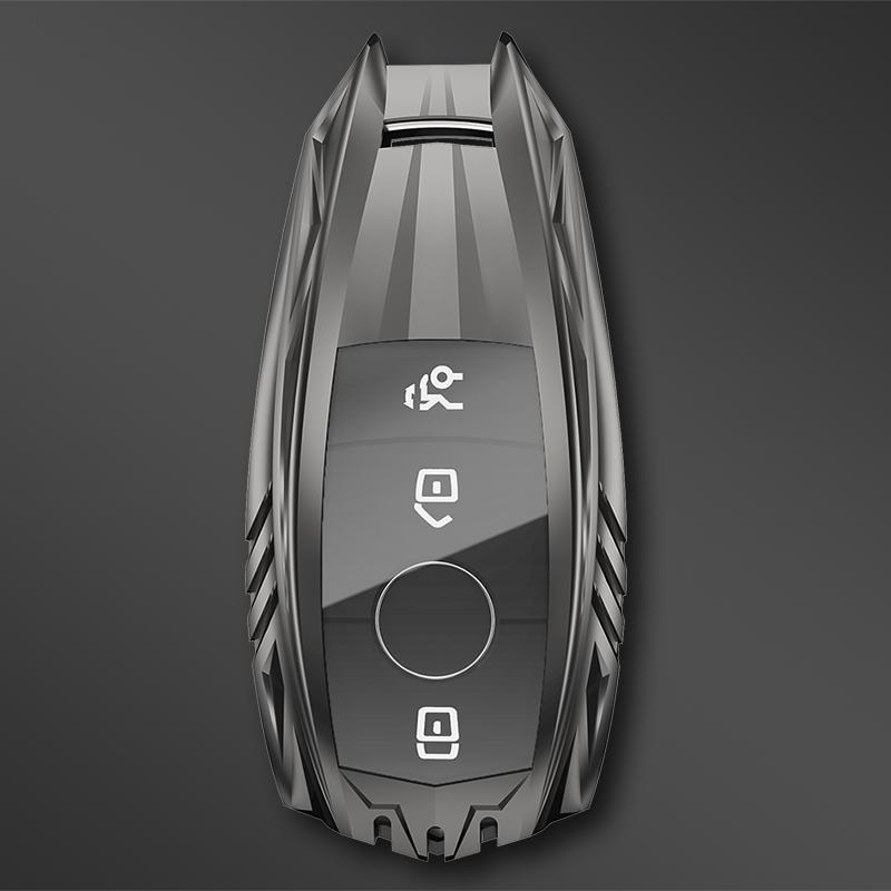 Capa protetora para chave de carro, capa protetora macia para Mercedes Benz 2017 Classe E W213 2018 Classe S, acessórios para estilo de carro