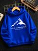 Boys' warm winter hoodie, TZ3 print - casual outdoor sports sweatshirt, regular fit, a Christmas gift for children.