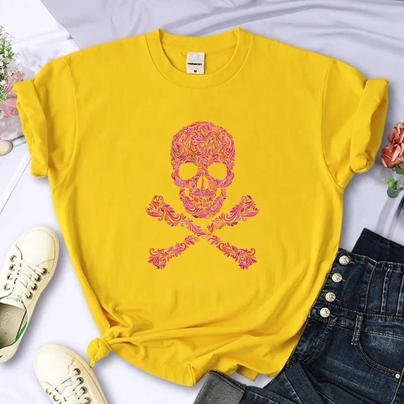 Creativity for Women's Luxury Brand High-Quality Summer Print T-shirt  Casual Oversized Y2k Personality Sleeve O-neck