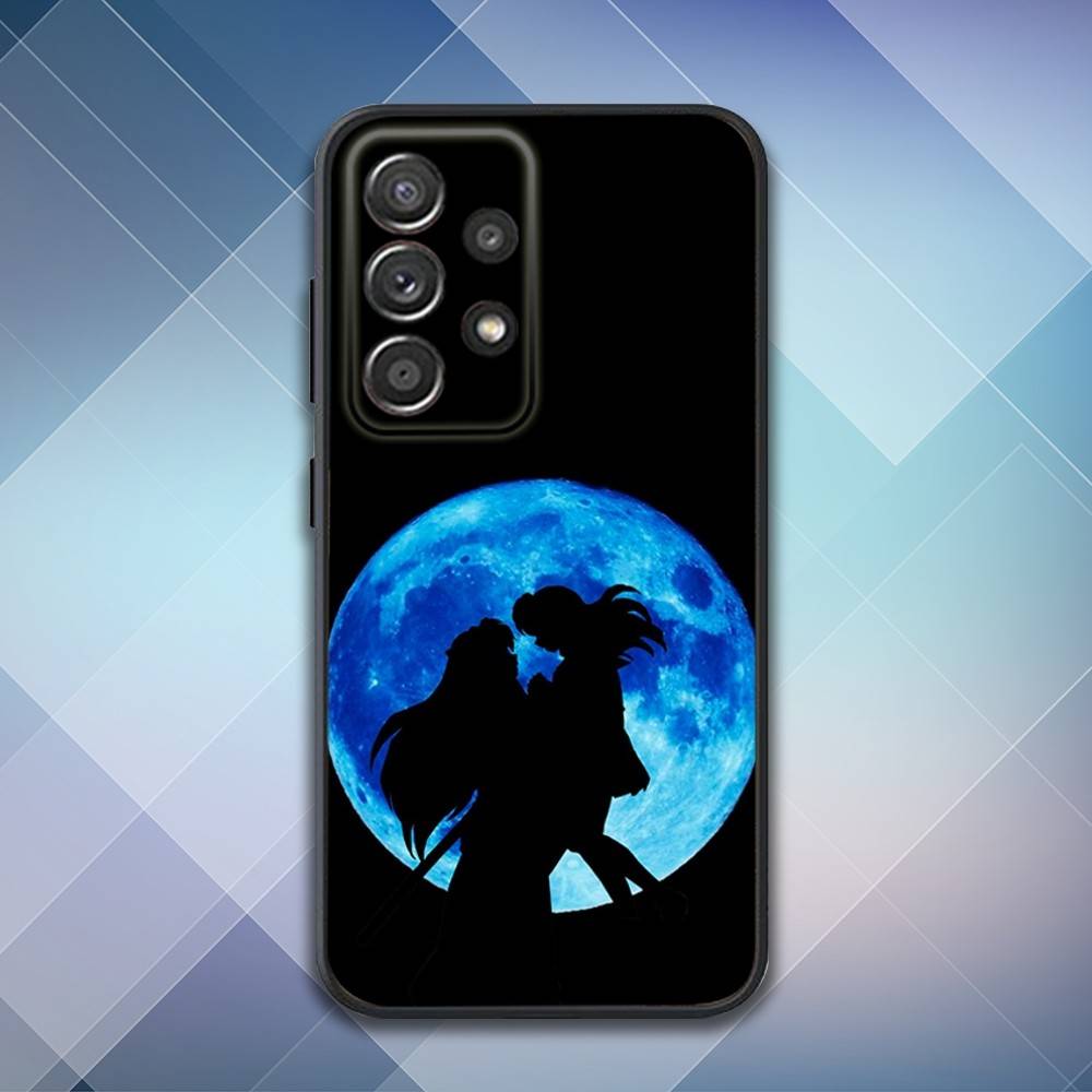 Anime I-Inuyashas Phone Case For Samsung S25,S24,S21,S22,S23,S30,Ultra,S20,Plus,Fe,Lite,Note,10,9,5G Black Cover
